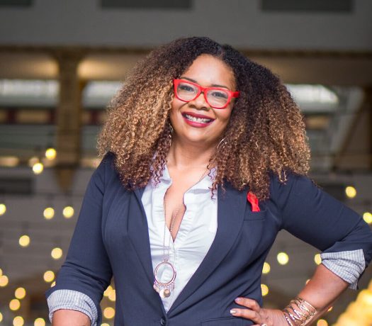 Whitney Beatty, a woman cannabis entrepreneur who owns The Apothecarry Case, notes that when it comes to racial representation in the industry, “While Jerome is in jail, Chad owns a dispensary.” (Credit: Kenchy Ragsdale)